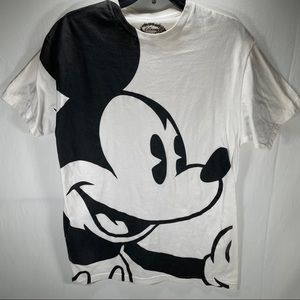 Men's Disney Mickey Mouse All Over Print Large Tee
